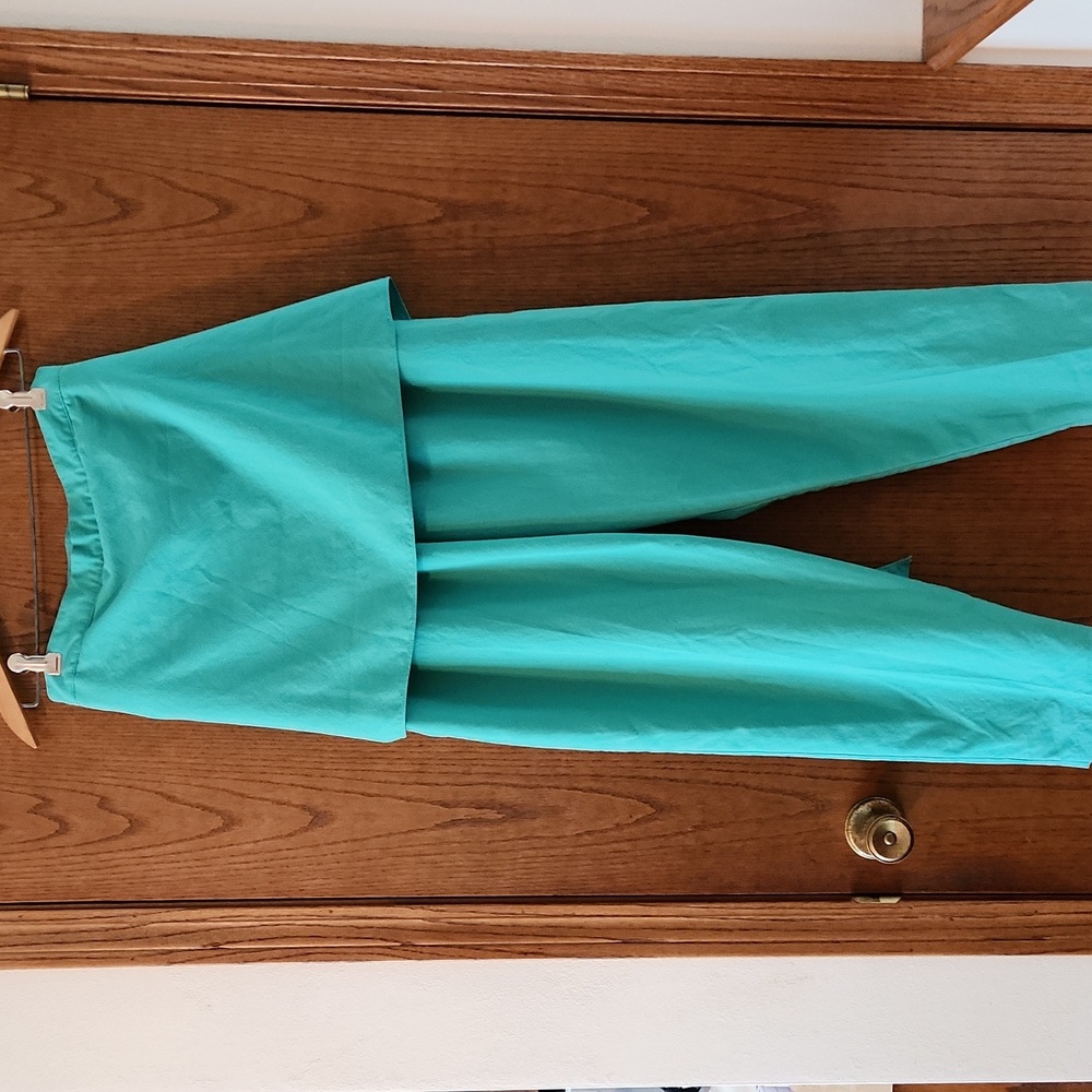 Deep Water Bay Misses Vintage Pants with attached wrap around skirt Sz 13/14